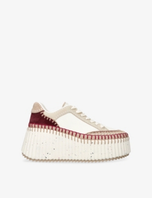 Chloé Nama Sneakers In Neutral