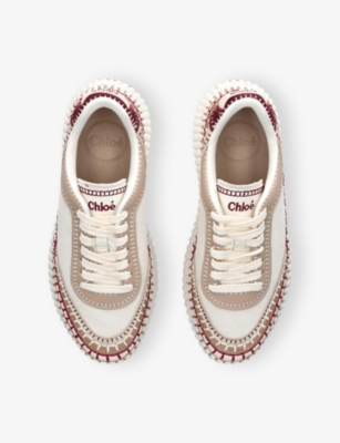 Chloé Nama Sneakers In Neutral