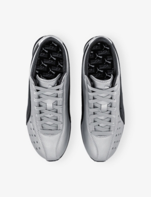 Puma Sprint Metallic Sneakers In Silver