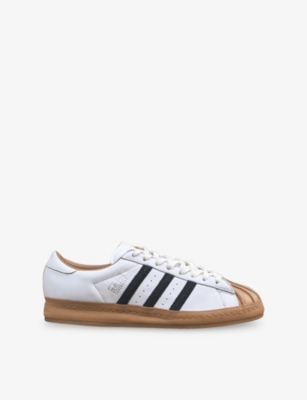 Mens Adidas Superstar Vintage Leather Trainers
