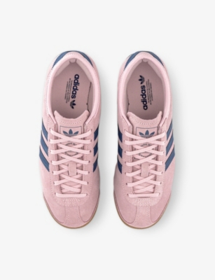 Adidas Originals Womens Clear Pink Preloved Ink Italia 70s Suede Trainers In Pink