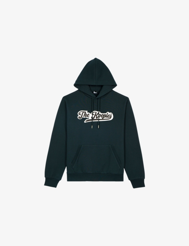 Logo-Patch Long-Sleeves Cotton-Jersey Hoody