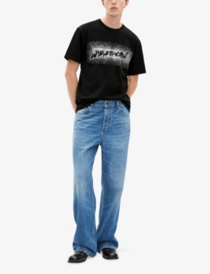 THE KOOPLES: Logo-Print Short-Sleeve Cotton T-Shirt