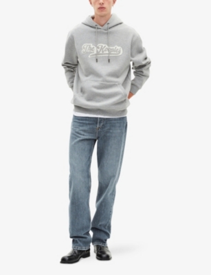 THE KOOPLES: Brand-Appliqué Relaxed-Fit Cotton-Jersey Hoody