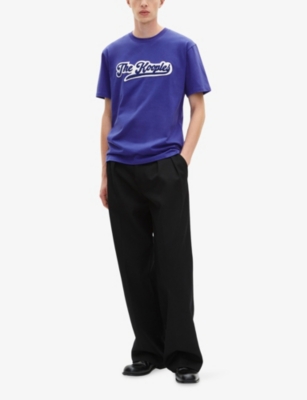 THE KOOPLES: Logo-Patch Short-Sleeve Cotton T-Shirt