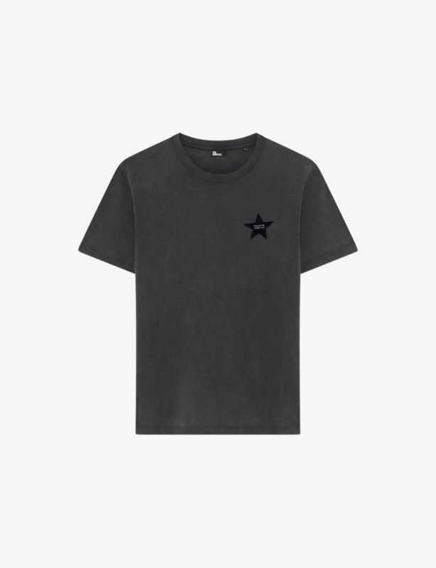 Star-Patch Short-Sleeve Cotton T-Shirt
