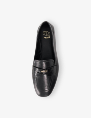 DUNE: Glances Leather Loafers