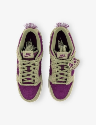 NIKE: Dunk Low Suede Trainers