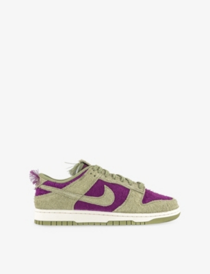 NIKE: Dunk Low Suede Trainers