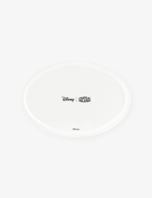 CHATEAU ORLANDO: Chateau Orlando x Selfridges x Disney Movie Logo Oval Birch Veneer Tray