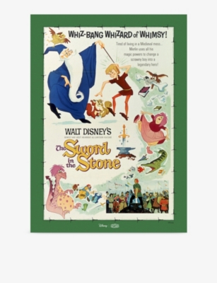 CHATEAU ORLANDO: Chateau Orlando x Selfridges x Disney Printed Cotton Tea Towel