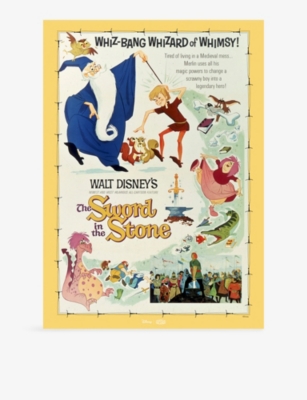 CHATEAU ORLANDO: Chateau Orlando x Selfridges x Disney Vintage Print Poster