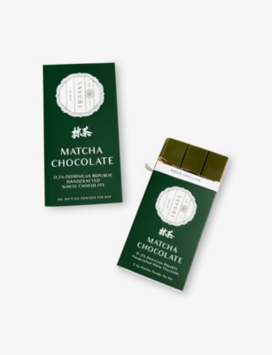 SAYURI: Matcha White Chocolate Bar 100g
