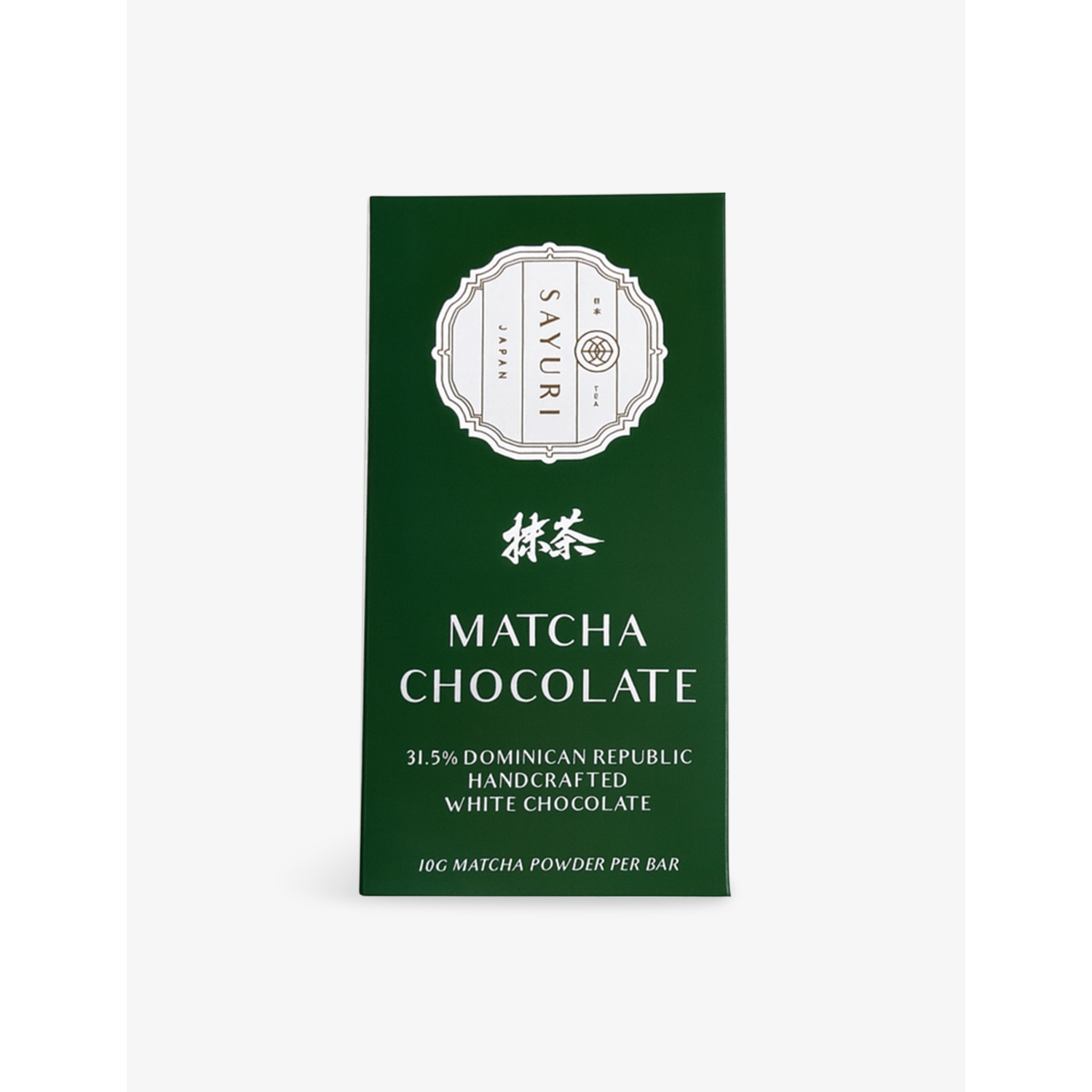 Sayuri Matcha White Chocolate Bar 100g