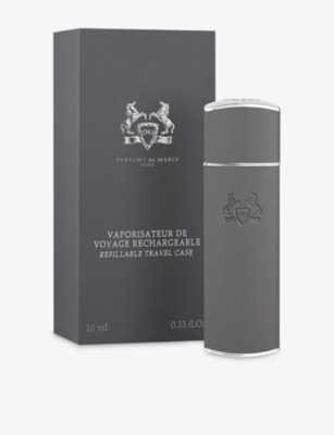 Parfums De Marly Womens Grey Refillable Travel Case 10ml In Gray