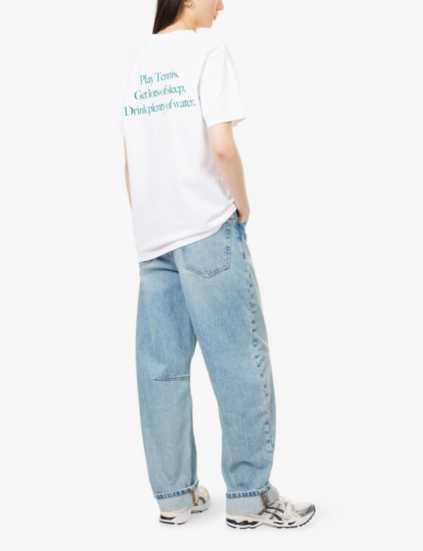 Play Tennis Short-Sleeves Cotton-Jersey T-Shirt