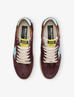 GOLDEN GOOSE: Men’s Ball Star Suede Low-Top Trainers