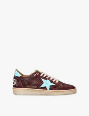 GOLDEN GOOSE: Men’s Ball Star Suede Low-Top Trainers
