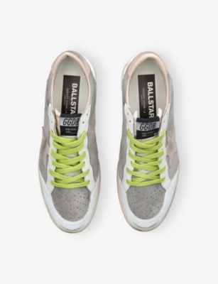 GOLDEN GOOSE: Ballstar 82950 Suede And Leather Trainers
