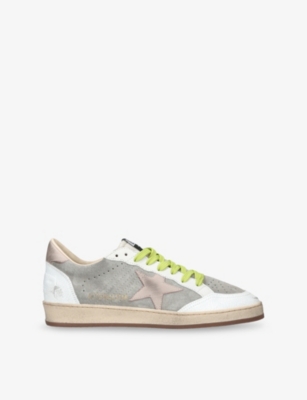 GOLDEN GOOSE: Ballstar 82950 Suede And Leather Trainers