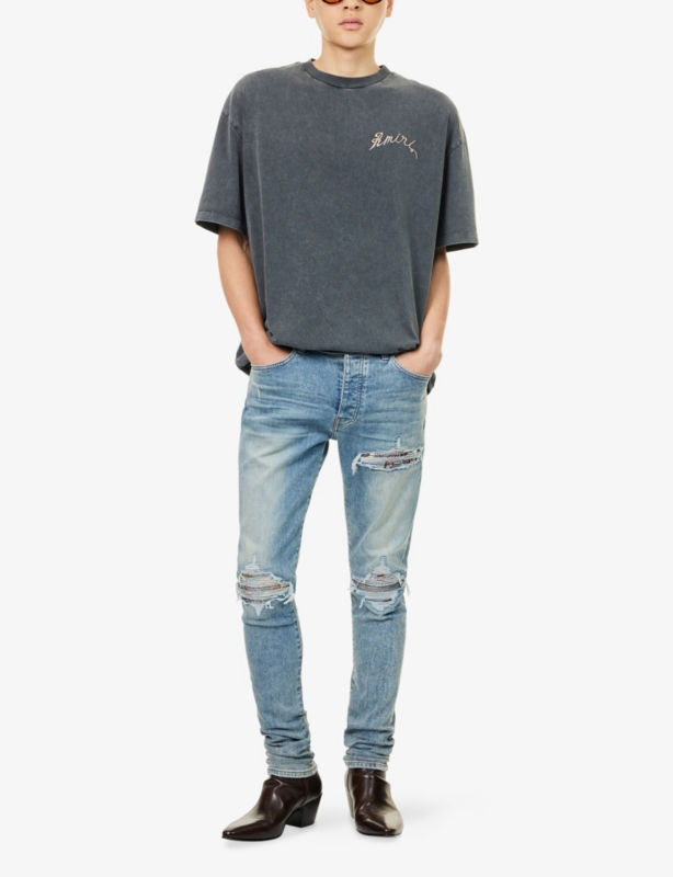 Crane MX1 Tapered-Leg Stretch-Denim Blend Jeans