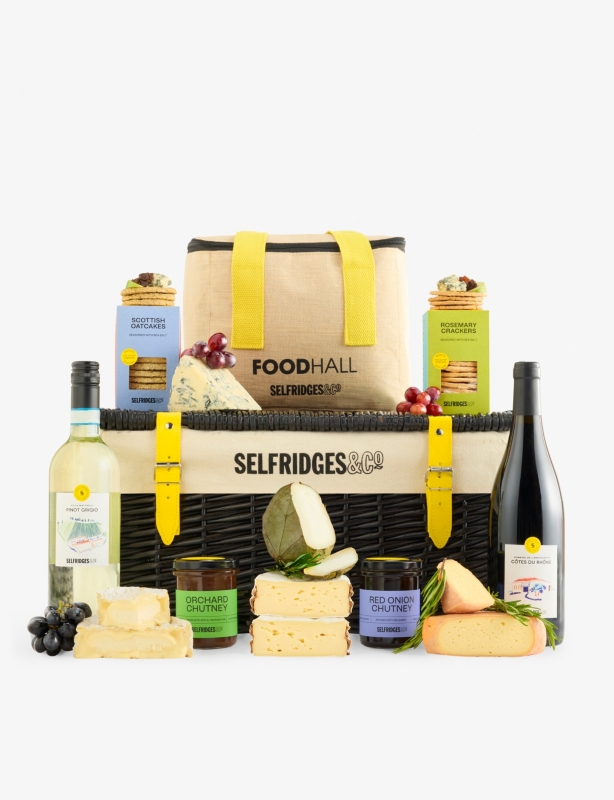 The Ultimate Cheese & Wine Hamper – 11 Items Included