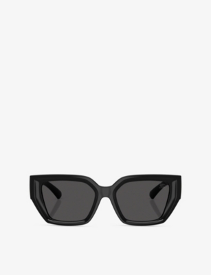 Burberry: BE4472U Square-Frame Acetate Sunglasses
