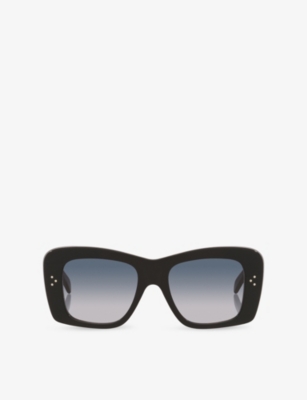 Celine: CL40321I 3-Dots Square-Frame Acetate Sunglasses