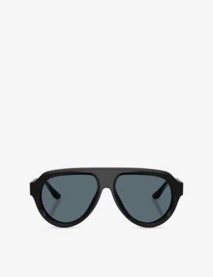 Ferrari: FH2019U Aviator-Frame Acetate Sunglasses