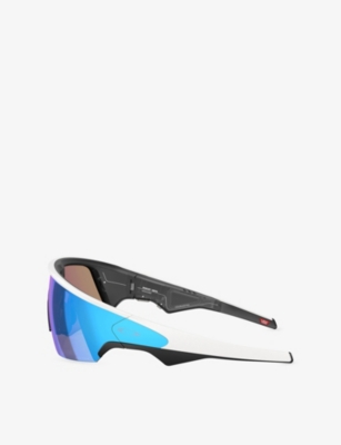 OAKLEY: OW8001 Rectangle-Frame Acetate Sunglasses