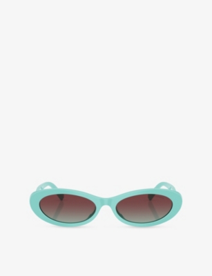 Tiffany & Co: TF4250 Cat-Eye Acetate Sunglasses