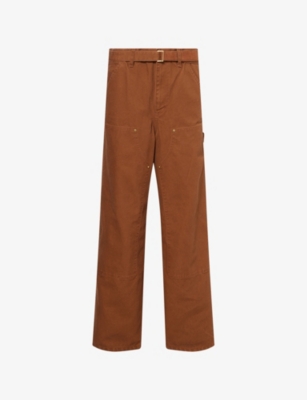 SACAI X CARHARTT WIP: Sacai x Carhartt WIP Cargo Cotton Trousers