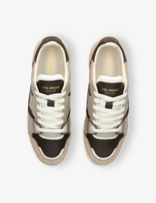 Axel Arigato Perforated Rubber Sole Suede Accents Sneaker In Neutral
