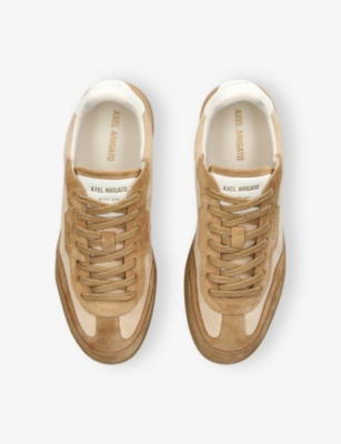 Axel Arigato Dice T-toe Suede-leather Sneakers In Brown