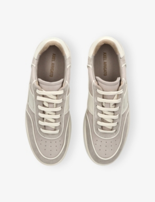Axel Arigato Mens Orbit Vintage Suede Trainers Taupe Comb Eur 45 / 11 Uk In Brown