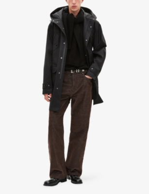 THE KOOPLES: Hooded Regular-Fit Woven Parka Coat