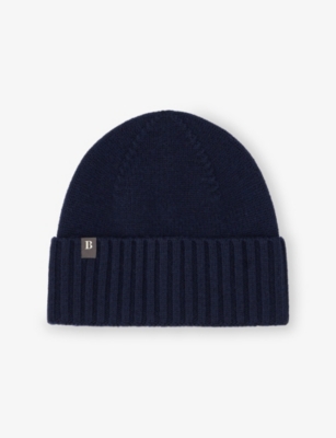 BOGGI MILANO: Logo-Tab Wool Beanie