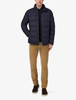 BOGGI MILANO: Flyn Padded Wool-Down Jacket