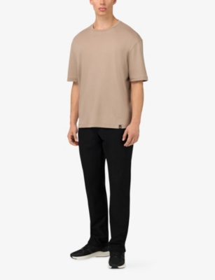 BOGGI MILANO: Crewneck Pima-Cotton T-Shirt