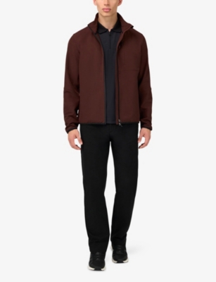 BOGGI MILANO: B Tech Funnel-Neck Stretch-Woven Jacket