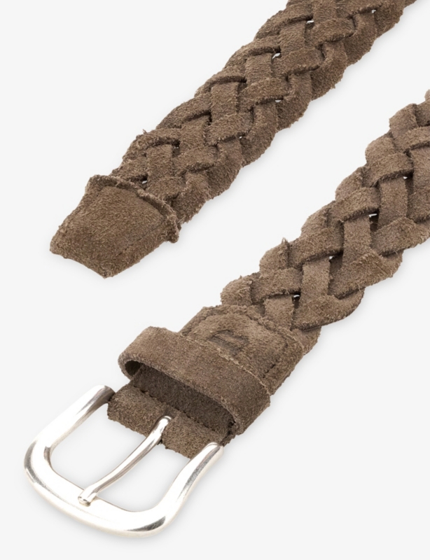 Woven Suede Belt