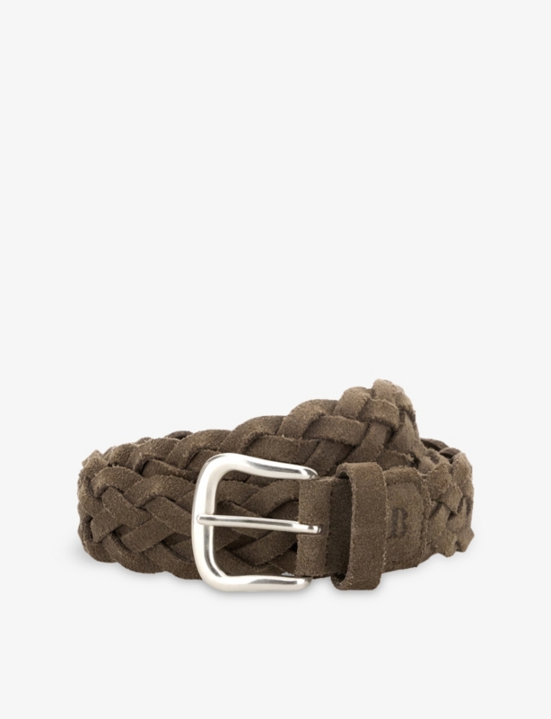 Woven Suede Belt