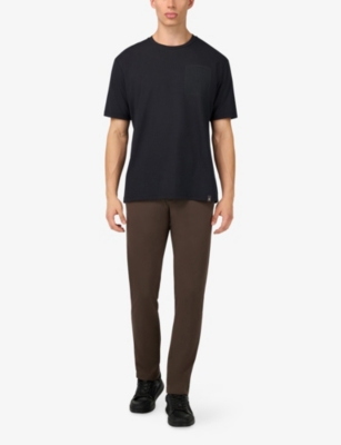 BOGGI MILANO: B Tech Patch-Pocket Stretch Modal-Blend Piqué T-Shirt