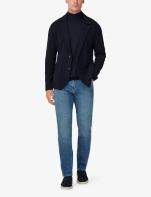 BOGGI MILANO: Straight-Leg Stretch-Denim Jeans