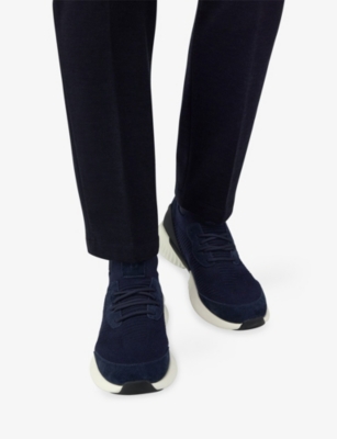 BOGGI MILANO: Willow Wool Blend Trainers