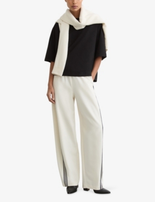 REISS: Lara Relaxed-Fit Cotton T-Shirt