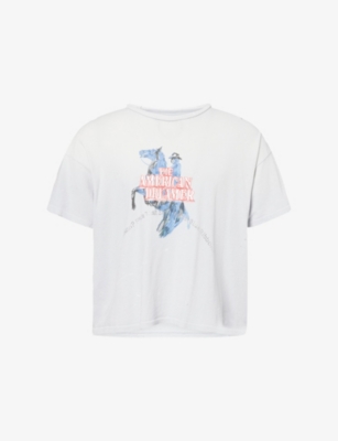 PALY HOLLYWOOD: American Dreamer Graphic-Print Short-Sleeve Cotton T-Shirt