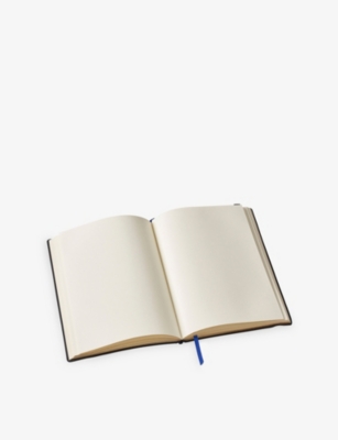 ASPINAL OF LONDON: Logo-Embossed Bound A5 Leather Journal 21cm