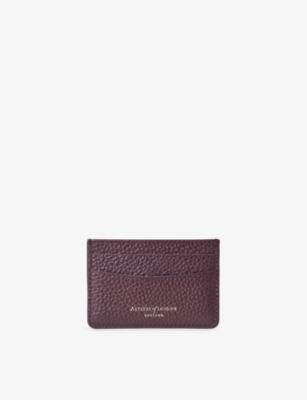 ASPINAL OF LONDON: Slim Leather Card Holder