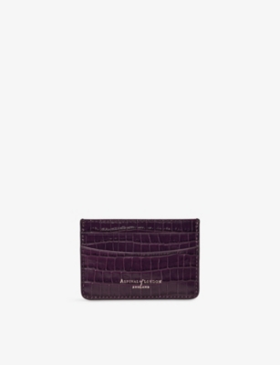 ASPINAL OF LONDON: Slim Leather Card Holder